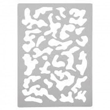CAMOUFLAGE JUNGLE STENCIL