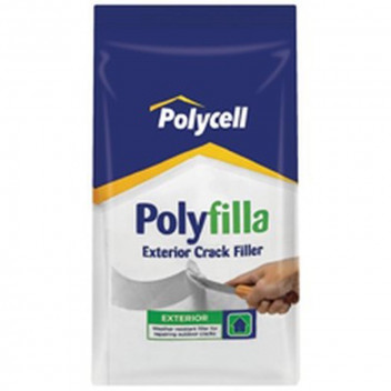 POLYCELL WHITE EXTERIOR CRACK FILLER 2KG