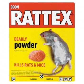 BAIT RAT POWDER DEADLY 100G RATTEX