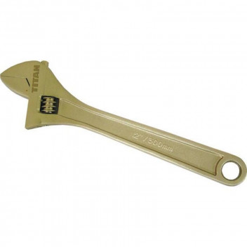 TITAN HARDWARE ADJUSTABLE WRENCH SILVER 250MM