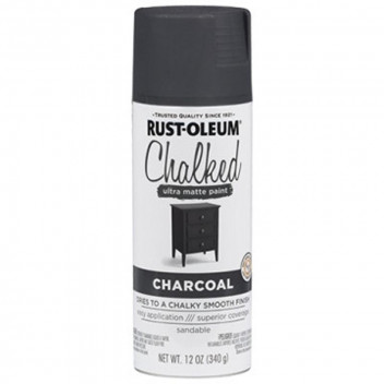PAINT SPRAY CHALKED 302590 CHARCOAL 340G R-OLEUM
