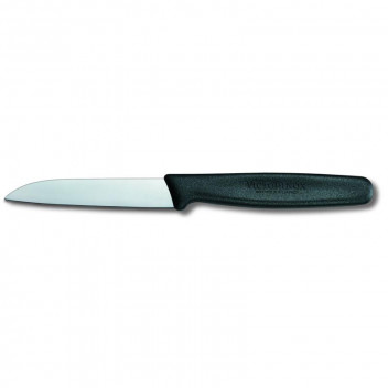 VICTORINOX PARING KNIFE STRAIGHT EDGE BLACK 8CM
