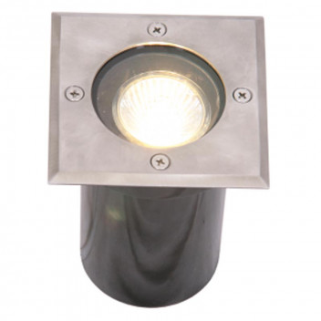 LIGHT GROUND RECESSED GL6109 SS SQUARE BRIGHTSTAR