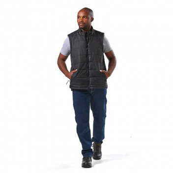 DROMEX BLACK STORM BODY WARMER JACKET 2XLARGE