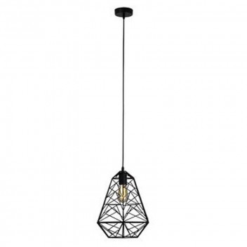 EUROLUX BLACK METAL PENDANT