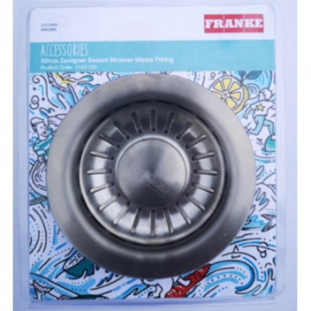 FRANKE WASTE FITTING BASKET - DESIGNER 90MM