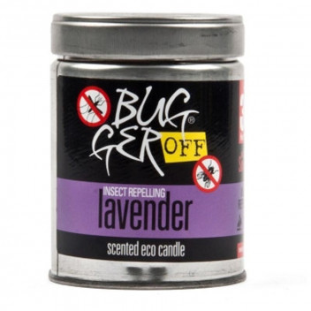 BUGGER OFF LAVENDER ECO SCENTED CANDLE