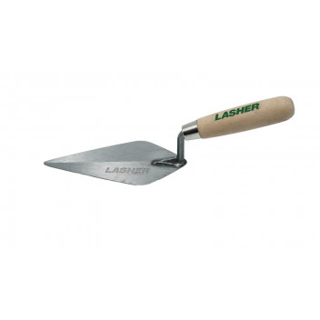 LASHER WOODEN HANDLE POINTING TROWEL 150MM