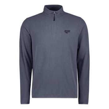 HI-TEC TECH 1/4 ZIP FOLKSTONE GREY MENS FLEECE TOP 3XLARGE