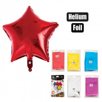 FOIL STAR HELIUM BALLOON