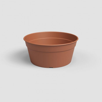 ARTEVASI MADAGASCAR TERRACOTTA PLASTIC POT 27CM