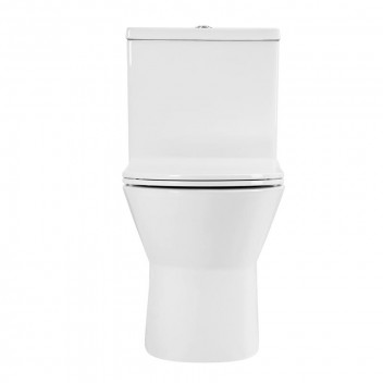 SENSEA CLOSE COUPLED TOP FLUSH BOTTOM INLET EASY TOILET SUITE