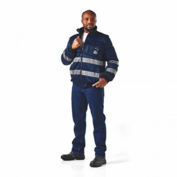 DROMEX HIVIZ NAVY APOLLO THERMAL JACKET 4XLARGE