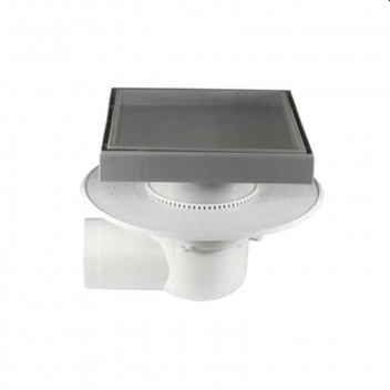 TRAP BALCONY TILE INSERT GRATE 200X200MM 7MM SEAQUAL.