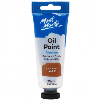 OIL CRAFT PAINT BURNT SIENNA 75ML TUBE
