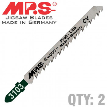 MPS JIGSAW BLADE WOOD T-SHANK 6TPI