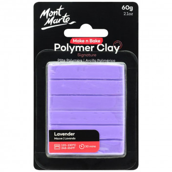 MAKE N BAKE LAVENDER POLYMER CRAFT CLAY