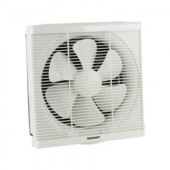 EUROLUX LOUVRE SQUARE EXTRACTOR WALL FAN 48W