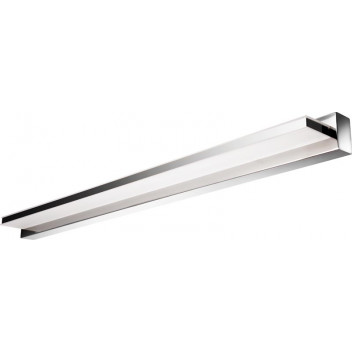 K LIGHT CHROME 12W LED STRAIGHT BATHROOM WALL LIGHT IP44 4000K