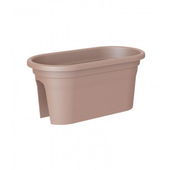 ARTEVASI VENEZIA BALCONY TAUPE PLASTIC PLANT BOX 60CM