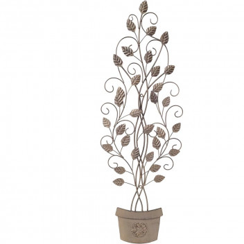TREE IN POT WALL DECOR 21X5X95CM