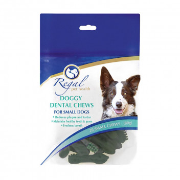 REGAL SMALL DENTAL CHEWS PET TREATMENT 80G