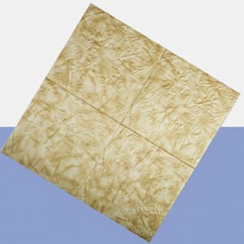 TILE CEILING POLY BEIGE U/EDGE