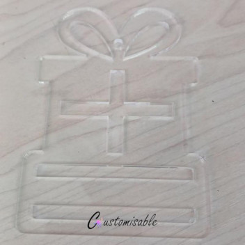 MONEY ORNAMENT ACRYLIC BLANK