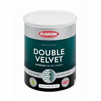 BASEPAINT ACRYLIC INTERIOR  WATER BEADING   PASTEL DOUBLE VELVET 1L PL