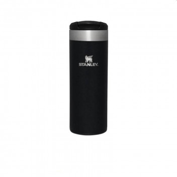 STANLEY AEROLIGHT METALLIC BLACK TRANSIT MUG 470ML