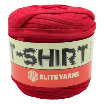 ELITE YARN T-SHIRT RED 12 700GR