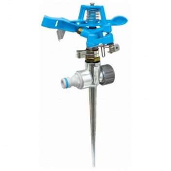 AQUACRAFT METAL IMPULSE SPRINKLER HEAVY DUTY WITH SPIKE