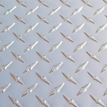ALUMINIUM BRIGHT TREAD CHEQURED PLATE 1219X609X1.47MM