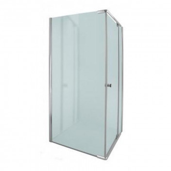 B/CHROME PIVOT SHOWER DOOR