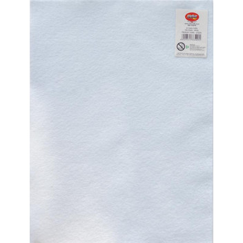 WHITE CRAFT FELT