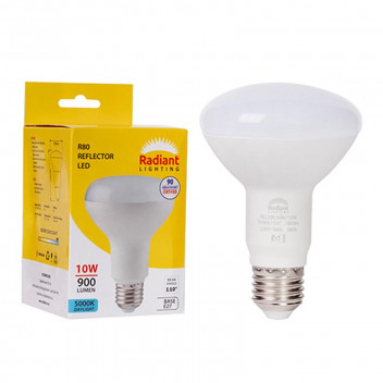 RADIANT LED BULB E27 10W 4000K
