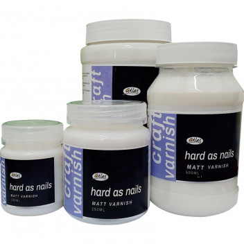 CRAFT HARD AS NAILS MATT VARNISH 250ML