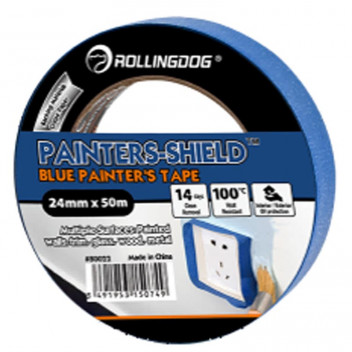 ROLLINGDOG BLUE PAINTERS TAPE 24MMX50MM