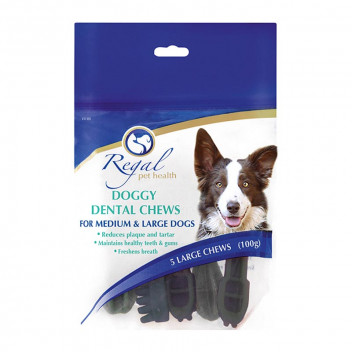 REGAL LARGE DENTAL CHEWS PET TREATMENT 250G