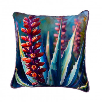 RED HOT POKER ALOE SCATTER CUSHION 60X60CM