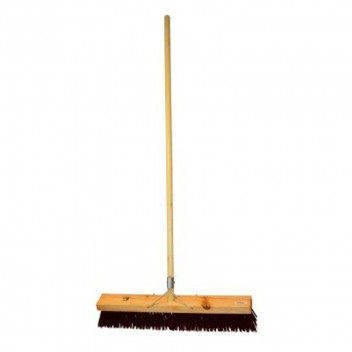 ACADEMY 610MM PLATFORM BROOM, SYNTHETIC - WITH HANDLE