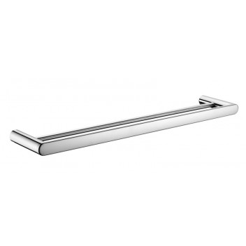 BIJIOU MONACO CHROME DOUBLE TOWEL RAIL 810MM