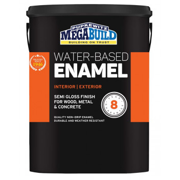 MEGAPAINT WATERBASED ENAMEL TRANSPARENT BASE 8 YEAR BASEPAINT 1L