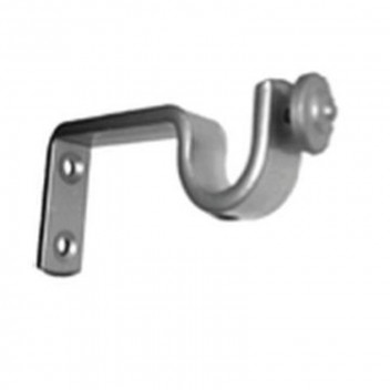 SINGLE WALL BLACK BRACKET  32MM X 2 PER PACK