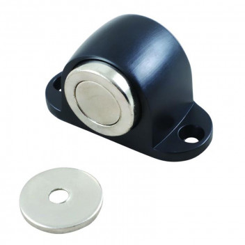 BLACK MAGNETIC DOORSTOP