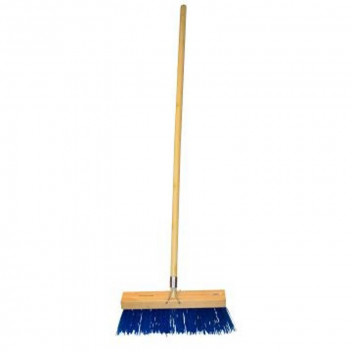 ACADEMY BROOM BASS COMPLETE WITH HANDLE 375MM.