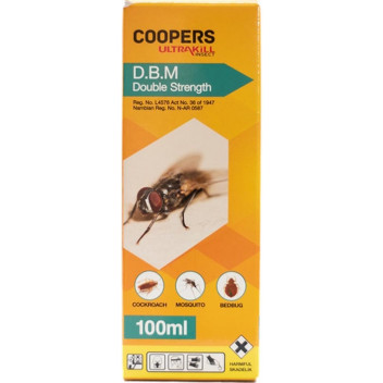 COOPERS D.B.M DOUBLE STRENGTH PESTICIDE CHEMICAL 100ML