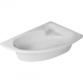 SALINA WHITE RIGHT HAND CORNER BATH