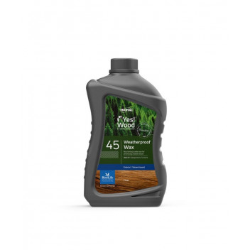 WAX WOOD WEATHERPROOF 45 CLEAR YES! WOOD 1L PROMAC