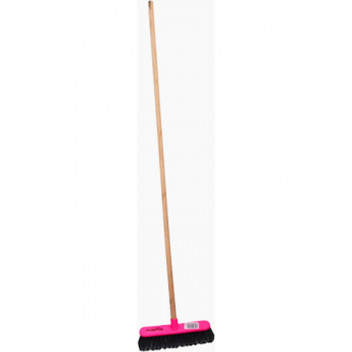ACADEMY MINI BROOM - COMPLETE WITH METAL HANDLE 1.02M